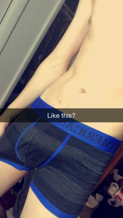 Snap of 18 year old Teen Boy in Undies